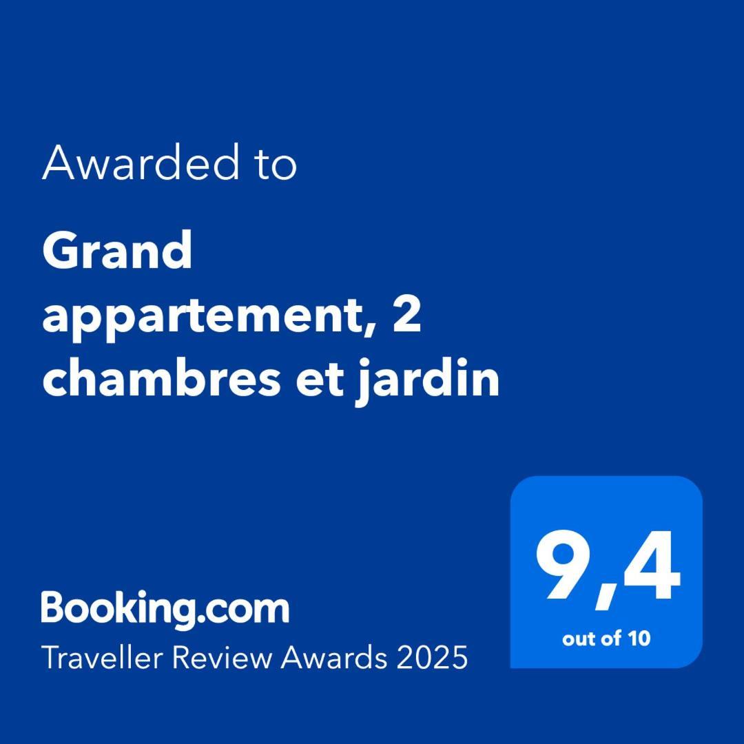 Grand Appartement, 2 Chambres Et Jardin 님 외부 사진